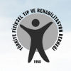 A logo of the Turkish PRM Society made by a human all-black silhouette and a grey circle as a background, resembling a sort of metaphoric sun