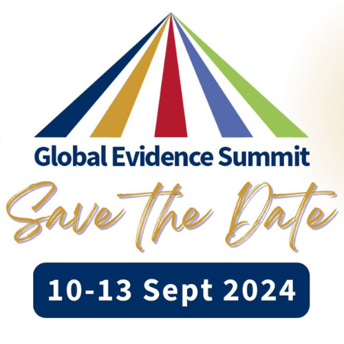 Global Evidence Summit 2024 Announcement Cochrane Rehabilitation